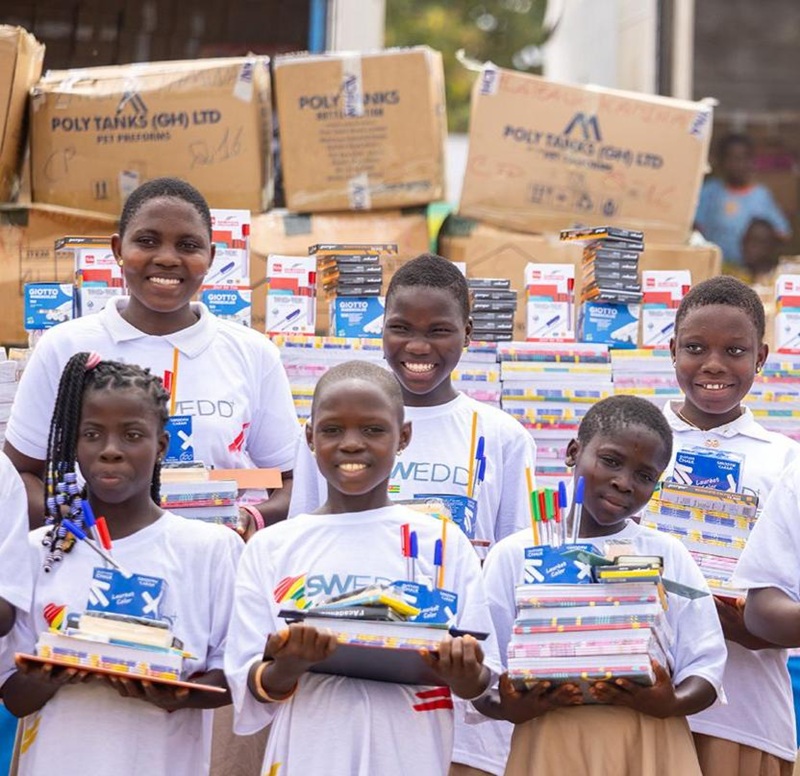 Education : plus de 100 000 kits scolaires pour donner aux filles les moyens de réussir