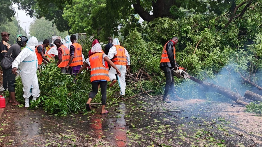 Fortes pluies dans le Grand Lomé : les autorités activent le dispositif de vigilance