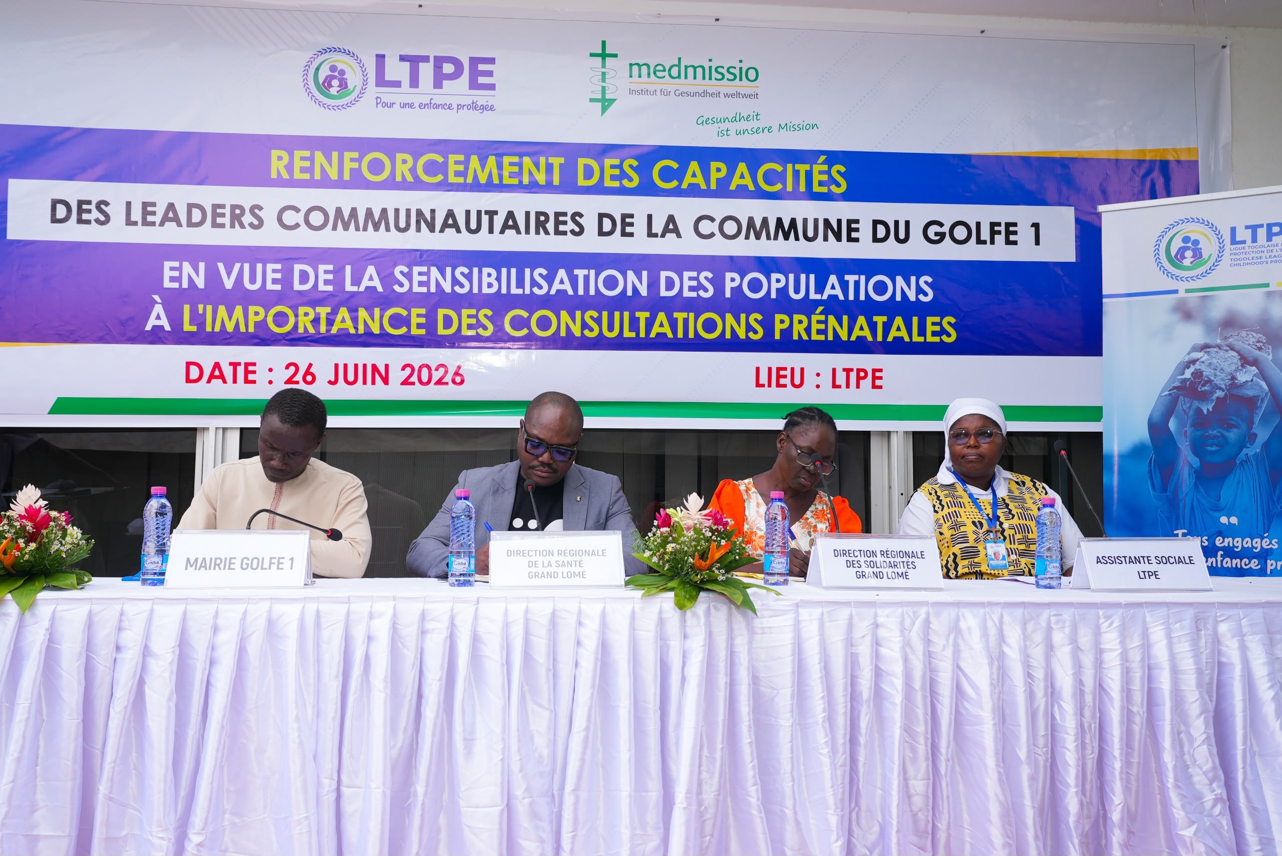 Consultations prénatales : la LTPE mise sur les communautés pour améliorer la survie des nouveau-nés au Togo