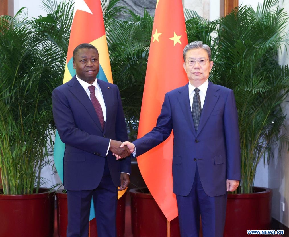 Togo-Chine : plusieurs accords signés pour renforcer la coopération